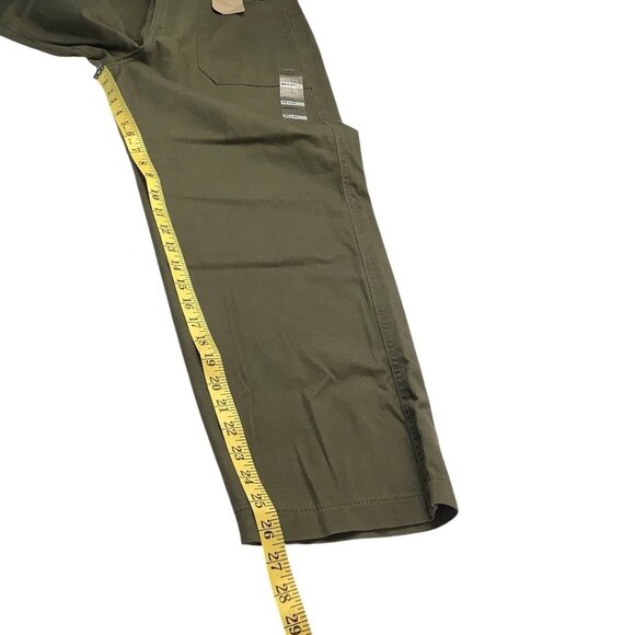 Levis Mid Rise Utility Pants Stretch Ankle Length Womens Size 28X27 - Picture 7 of 10